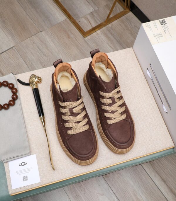 UGG Lowmel Mid Suede Chunky Trainers In Different Colors