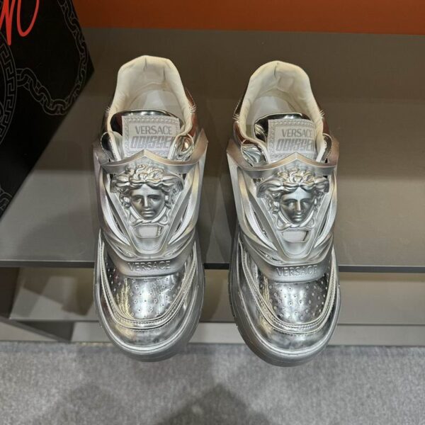 Versace Silver Odissea Sneakers