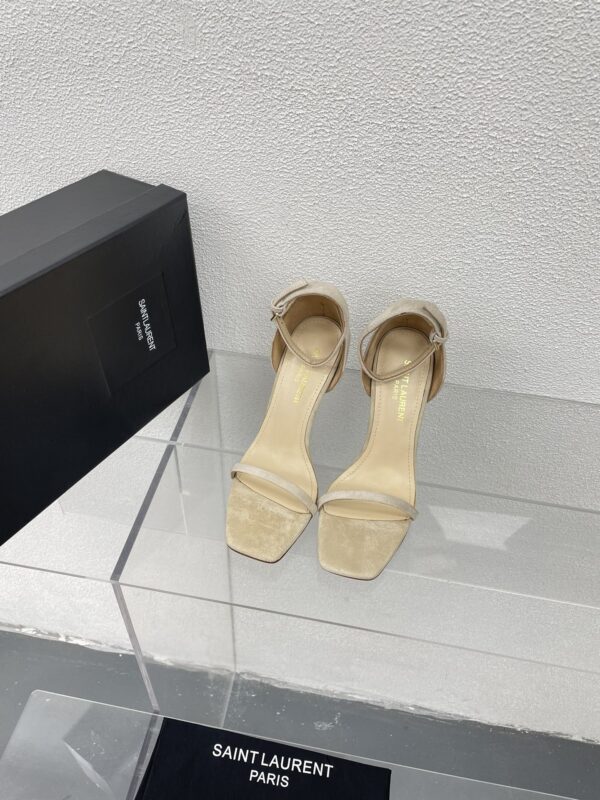 Saint Laurent Opyum Ankle Strap Heels