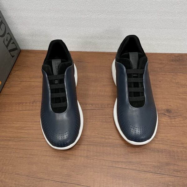 Zegna Sprinter 2.0 Sneakers With White Sole