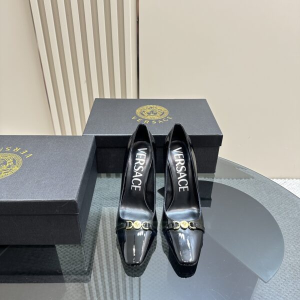 Versace Medusa '95 Patent Leather Pump Heels