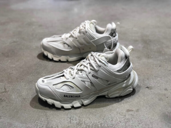 Balenciaga Track Sneakers With Layered Mesh & Nylon Design In 2 Colors