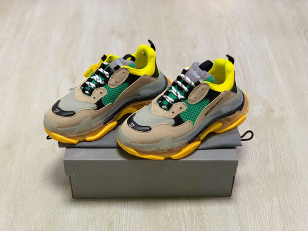 Balenciaga Men's Triple S Chunky Platform Sneakers In Multiple Colors
