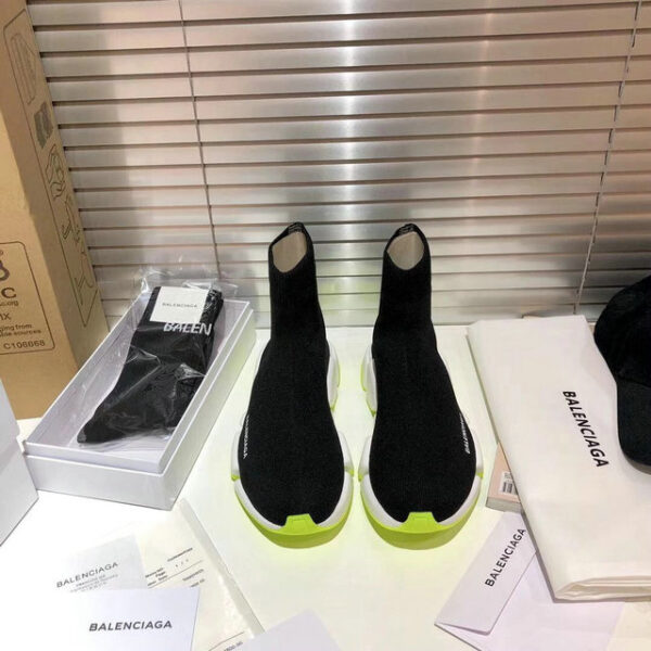 Balenciaga Speed 2.0 Sock Style Upper Sneakers With Chunky Molded Sole In Different Colors