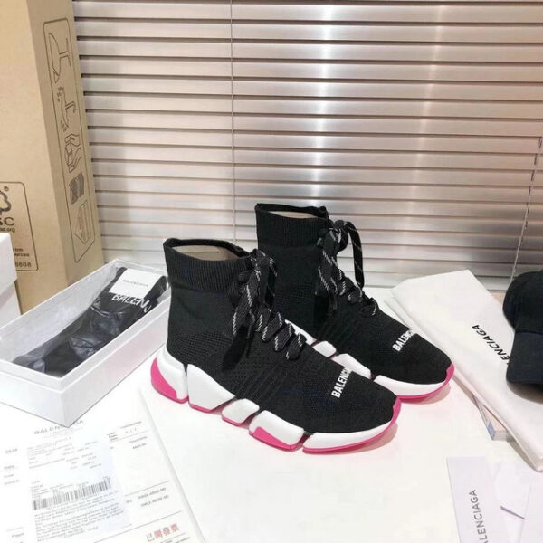 Balenciaga Men's Speed 2.0 Lace Up Sneakers