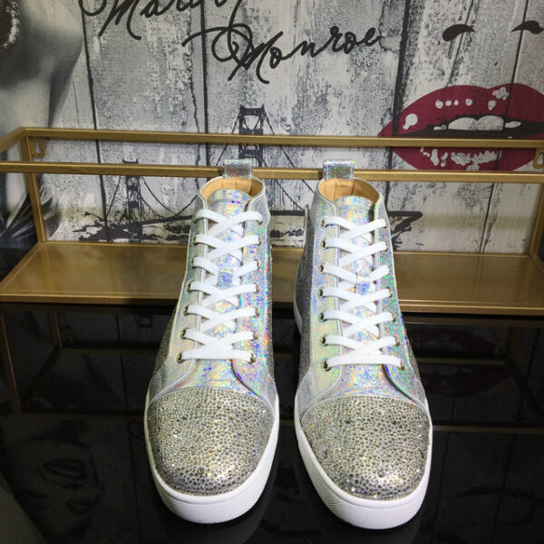 Christian Louboutin Super Louis Strass Flat SD Sneaker