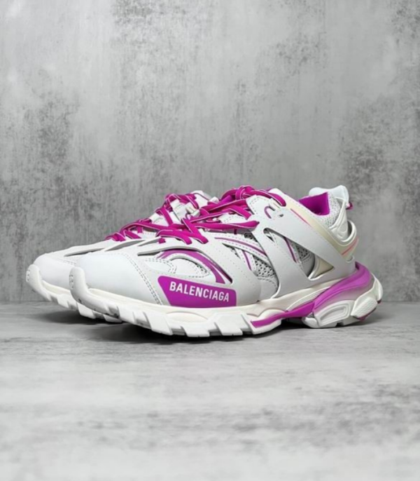 Balenciaga Track Sneakers With Complex Layered Design