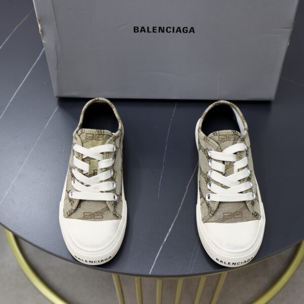 Balenciaga Paris Monogram Low Top Trainers