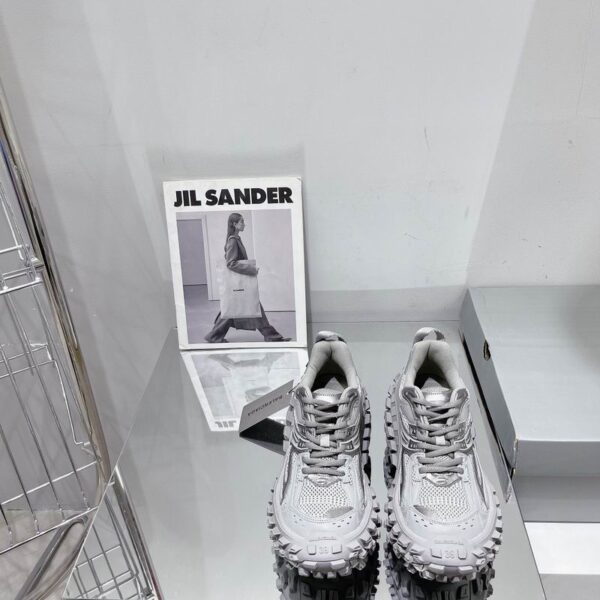 Balenciaga Men's Bouncer Sneakers With Tire Inspired Tread Sole In Multiple Colors