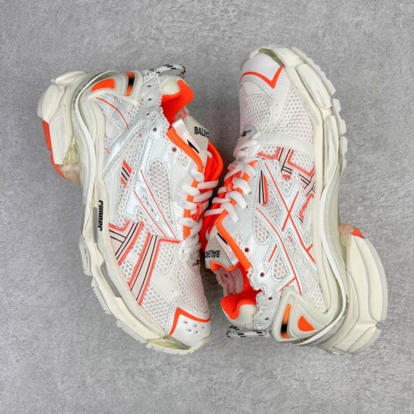 Balenciaga Women's Runner Sneakers With Worn Out Design Effect In Multiple Colors