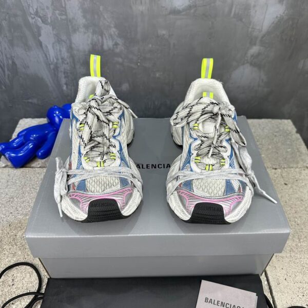 Balenciaga Men's 3XL Sneakers With Dramatic Textured Chunky Sole In Multiple Colors