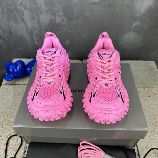 Balenciaga Men's Defender Sneakers With Exaggerated Tire Tread Sole In Multiple Colors