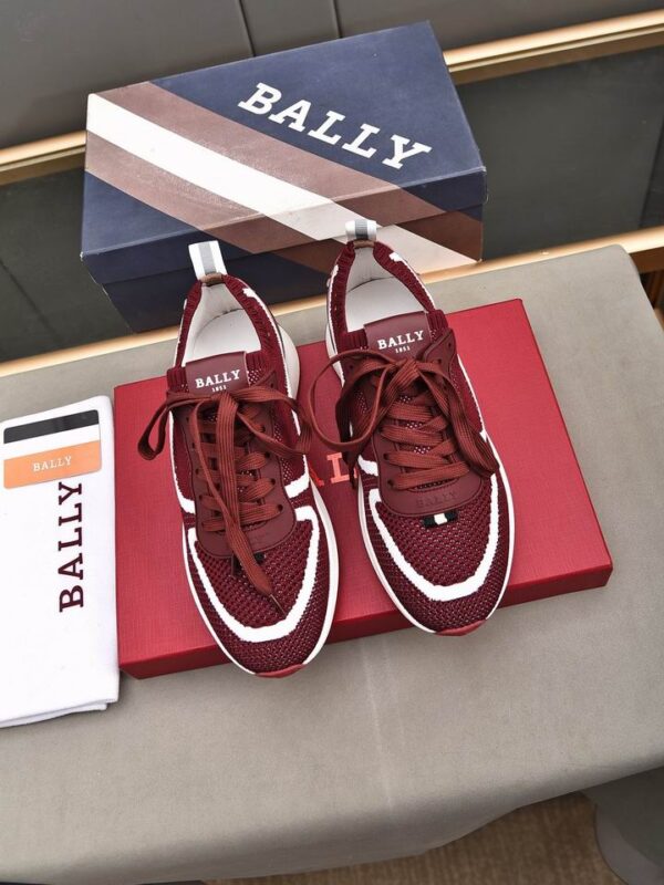 Bally Mesh Knit Running Sneakers In Multiple Colors