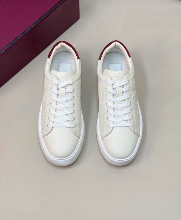Bally Men's Sneakers With Distinctive Debossed B Logo On The Side In Different Colors