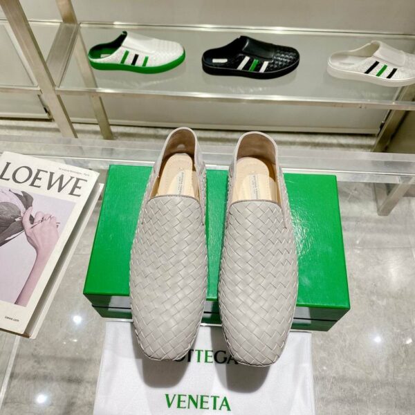 Bottega Veneta Intrecciato Leather Astaire Loafers In Different Colors