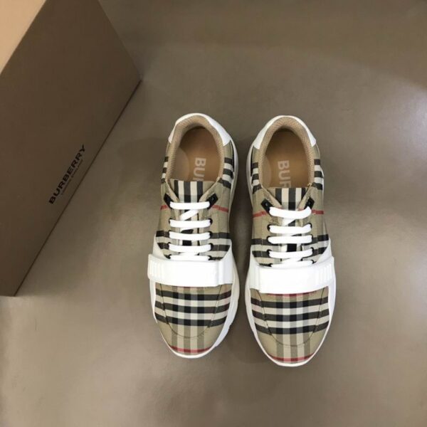 Burberry Ramsey Vintage Check Canvas Sneakers