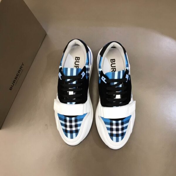 Burberry Ramsey Checked Low Top Sneaker