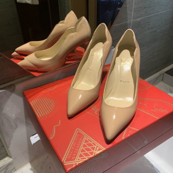 Christian Louboutin Pigalle Follies Patent Leather Pump Heels In 2 Colors