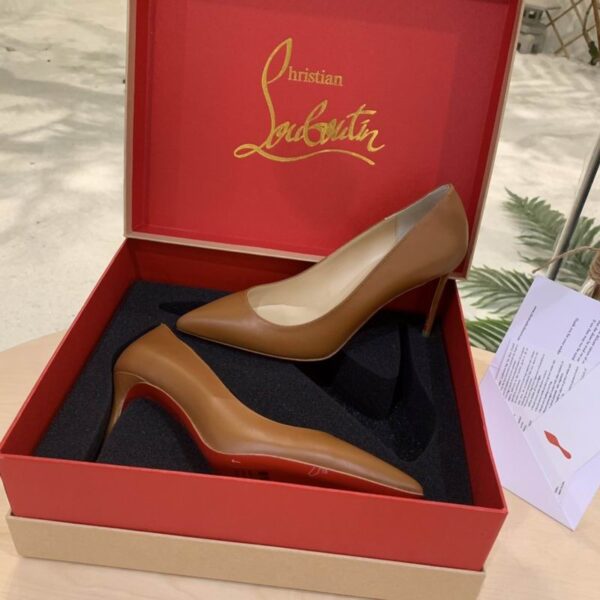 Christian Louboutin Kate Leather Pump Heels In Different Colors