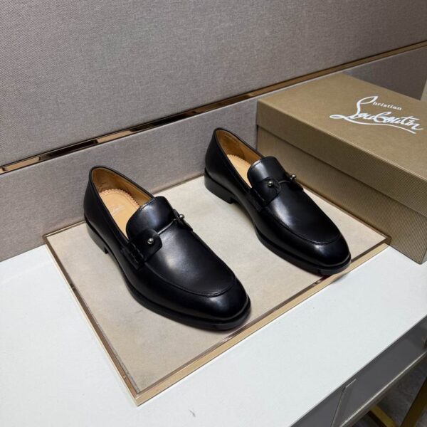 Christian Louboutin Dandelion Leather Loafers In 2 Colors