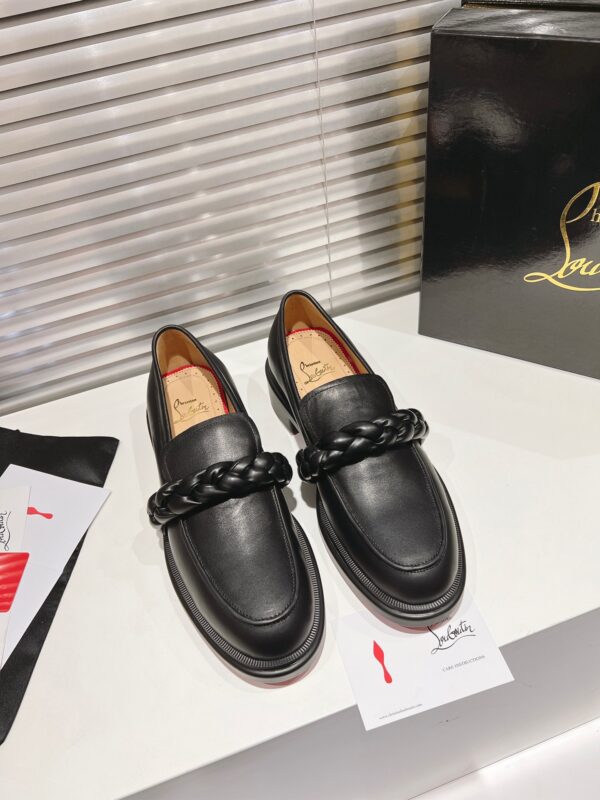 Christian Louboutin X Idris Elba Urbino Moc Braid Loafers
