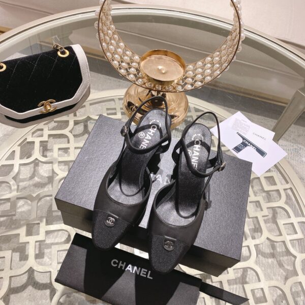 Chanel Grosgrain Slingback Pump Heels In Different Colors