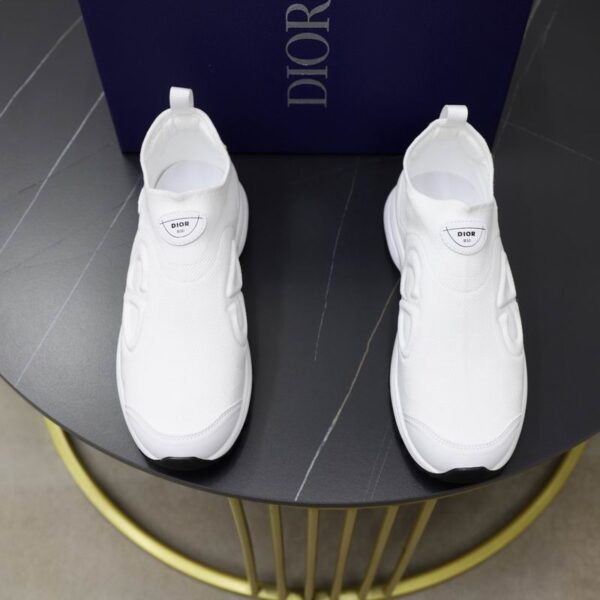 Dior B30 Countdown Slip On Sneakers With Tonal Embossed CD Logo In Multiple Colors