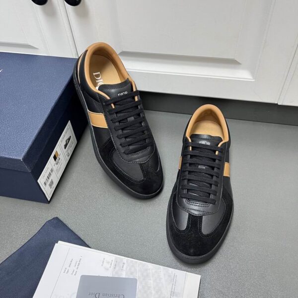 Dior B01 Matchpoint Sneakers With Suede Toe Detailing & Contrast Accents