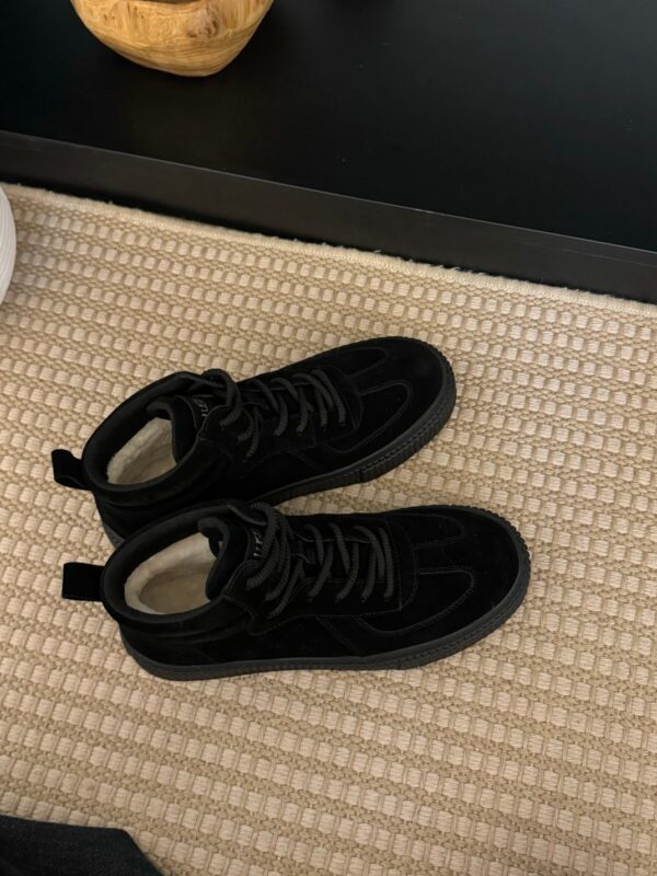 UGG Black Odessa Mid Suede Boots