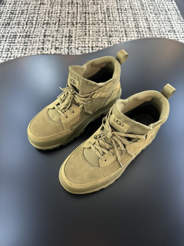UGG Monochromatic Suede Platform Lug Chukka Boots In Different Colors