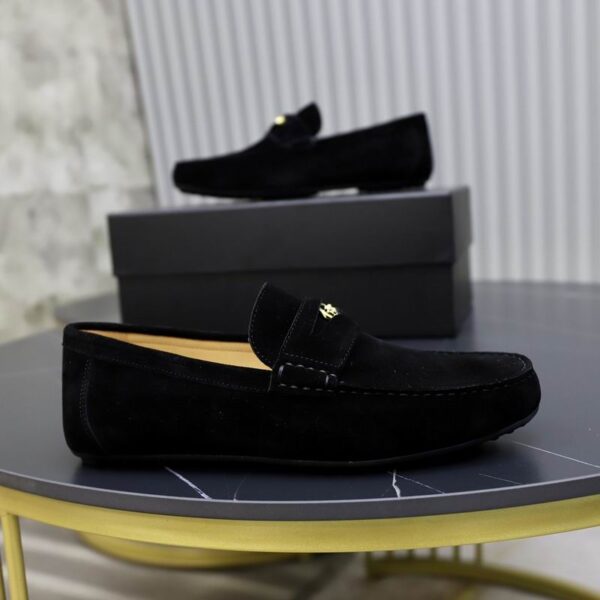 Versace Medusa Suede Loafers In Different Colors