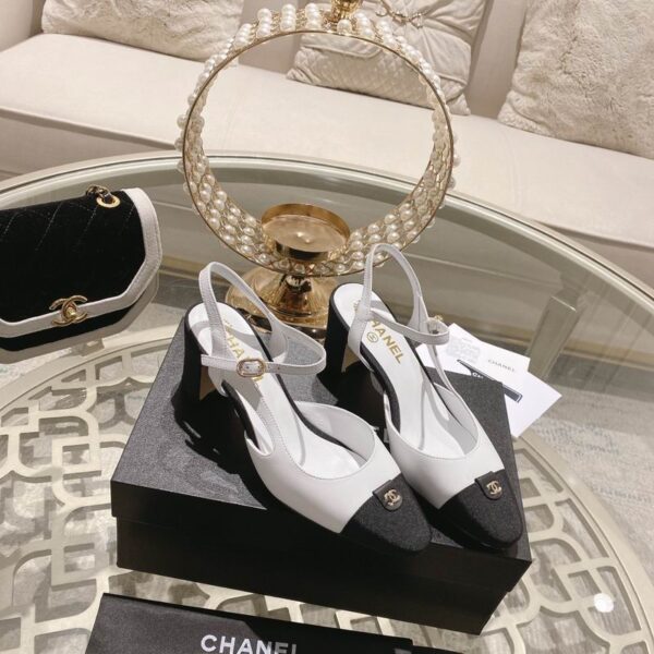 Chanel Grosgrain Cap Toe Mary Jane Slingback Pump Heels In Different Colors