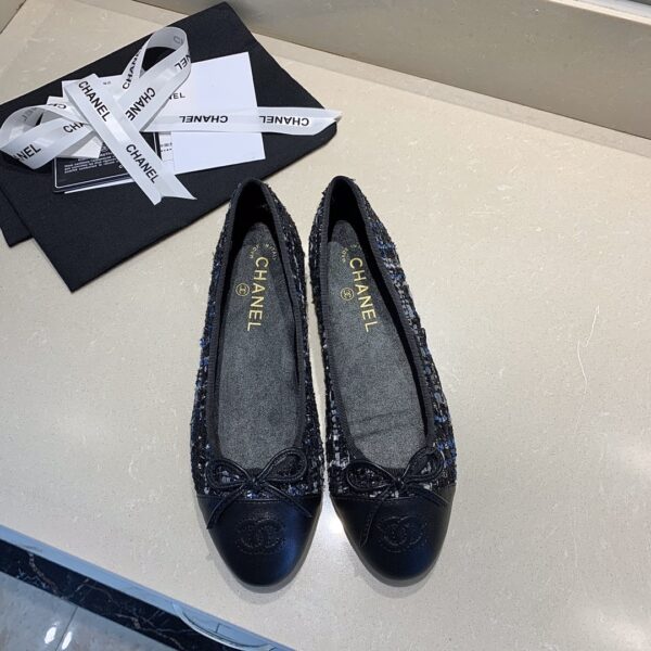 Chanel Tweed Flats In Different Colors