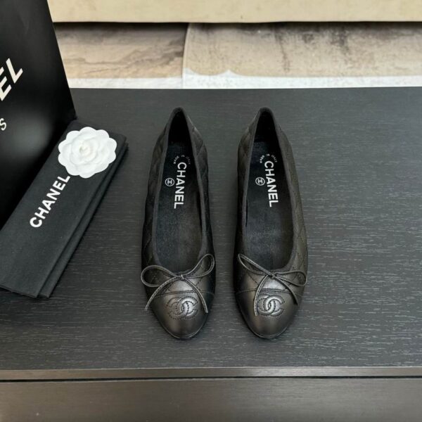 Chanel Quilted Flats In Different Colors