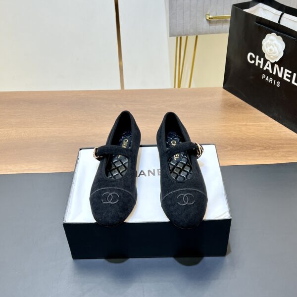 Chanel Mesh Grosgrain CC Ballerina Flats In Different Colors