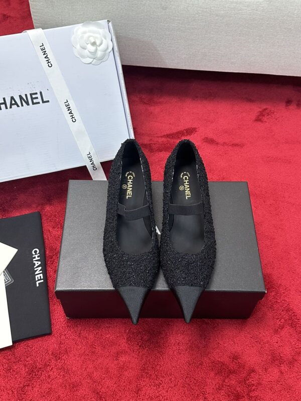 Chanel Pre Fall Pointed Toe Mary Jane Heels In Different Colors