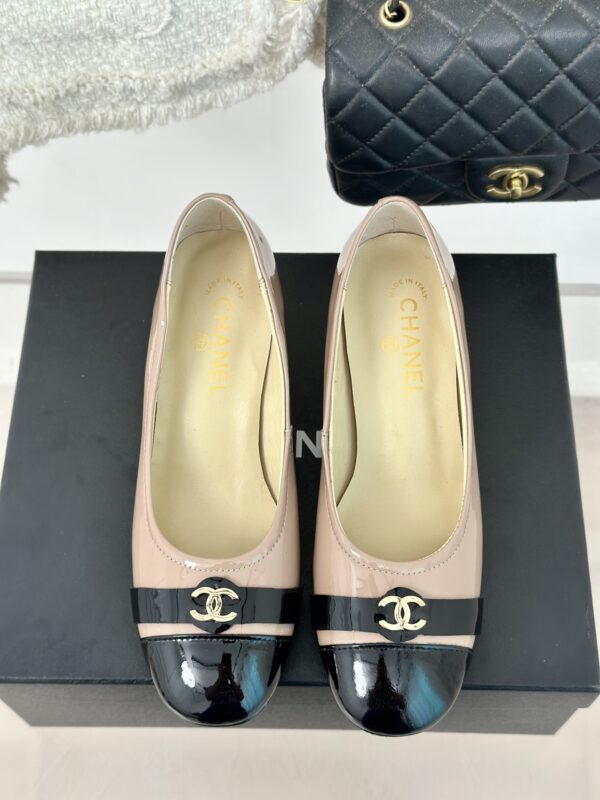 Chanel Patent Cap Toe CC Bow Pump Heels In Different Colors