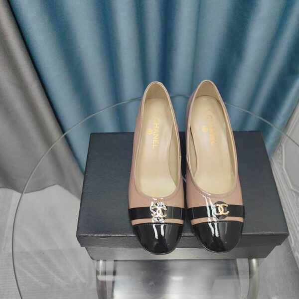 Chanel Patent Leather CC Buckle Pump Heels In Different Colors