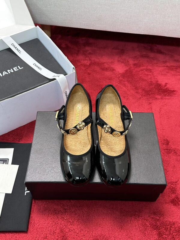 Chanel Jewel Accent Mary Jane Heels In Different Colors